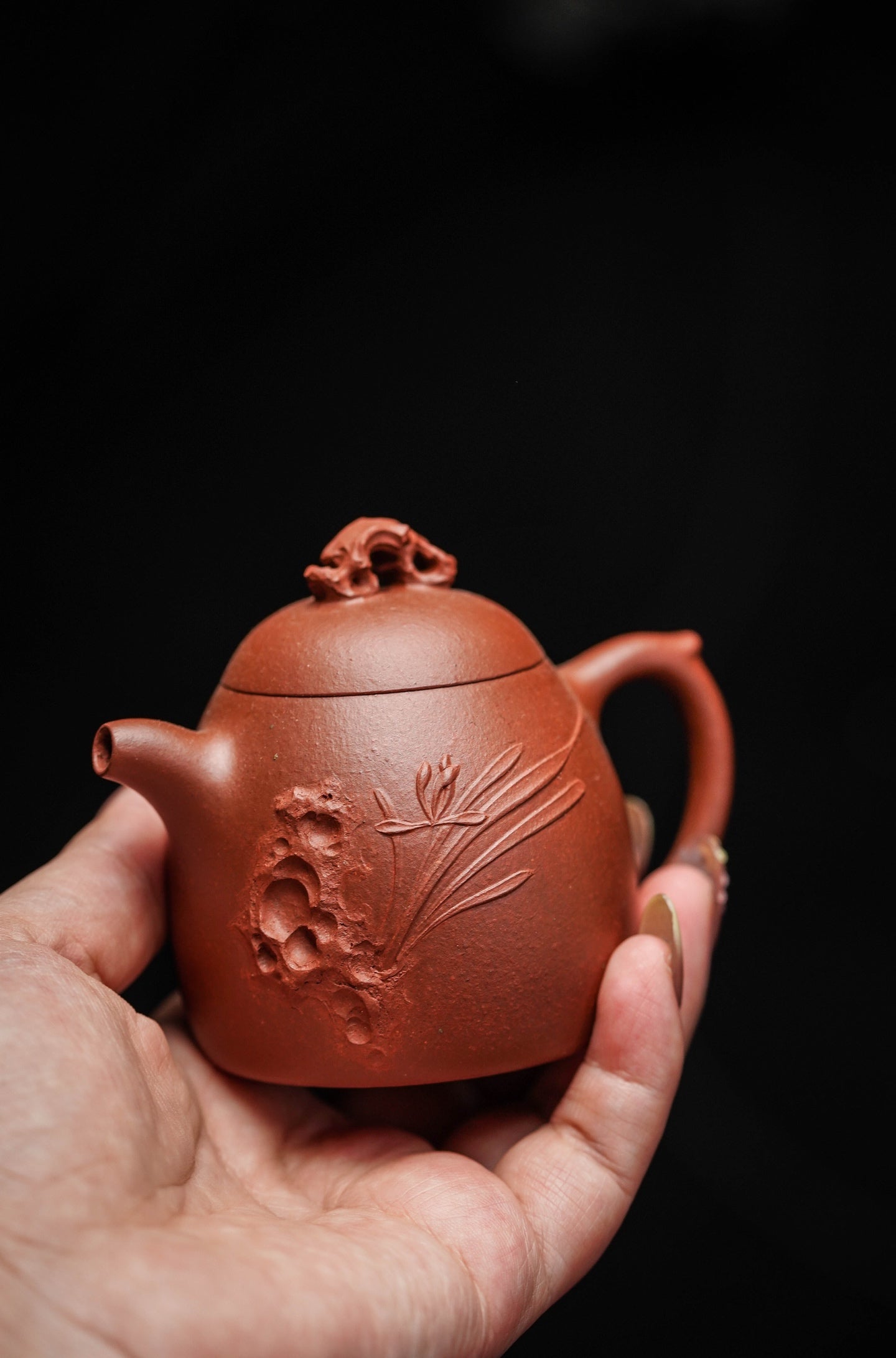 Qin Quan     110cc  - Yixing Zisha Purple Clay Teapot
