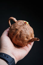 He Tao   150cc  - Yixing Zisha Purple Clay Teapot