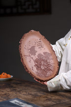 Hong Yun Dang Tou     - Yixing Zisha Purple Teapot Stand