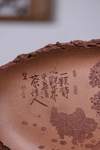Hong Yun Dang Tou     - Yixing Zisha Purple Teapot Stand