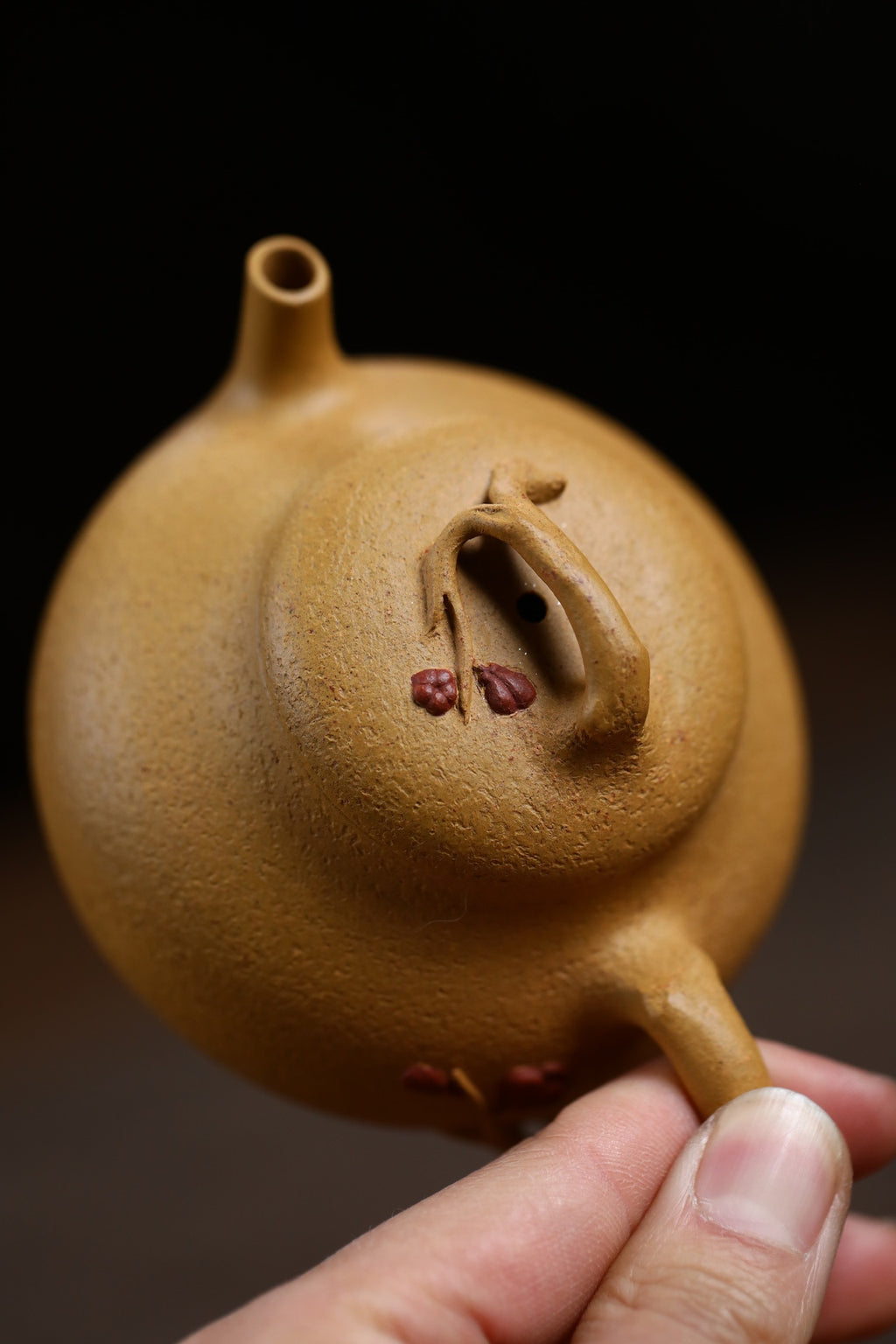 Sheng Ji Ang Ran    170cc   - Yixing Zisha Purple Clay Teapot