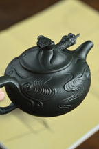 Yun Long   430cc   - Yixing Zisha Purple Clay Teapot