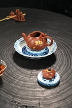 Ya Qu    150cc   - Yixing Zisha Purple Clay Teapot