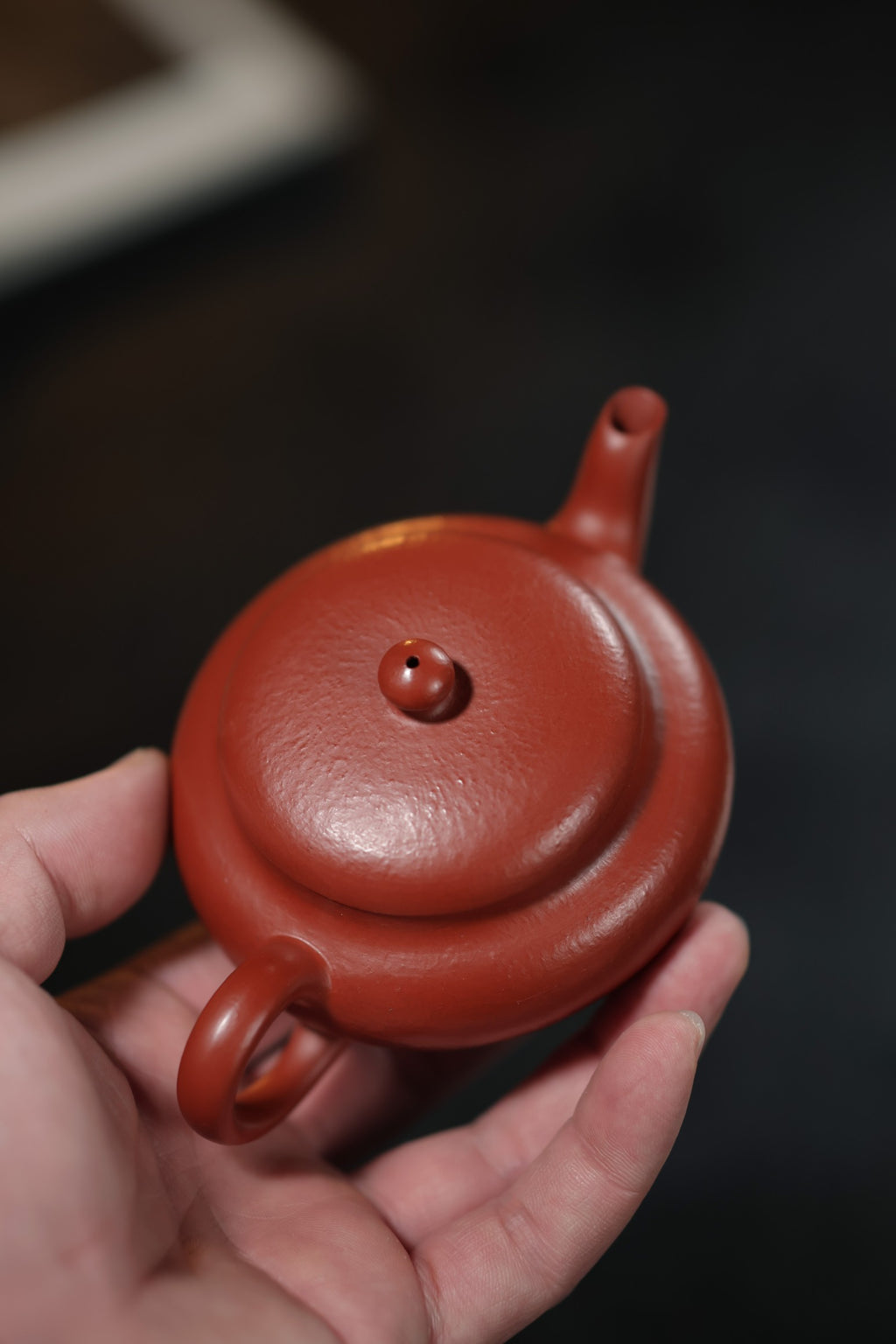 Yuan Ju Hu     180cc   - Yixing Zisha Purple Clay Teapot