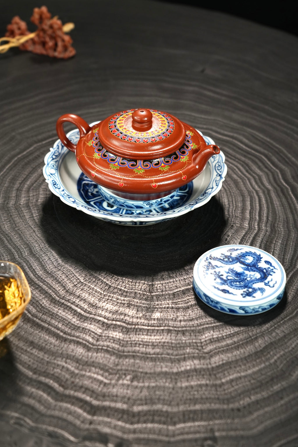 Xu Bian   200cc   - Yixing Zisha Purple Clay Teapot