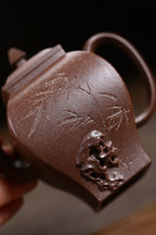 Ling Yun    220cc   - Yixing Zisha Purple Clay Teapot