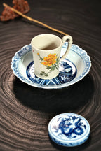 Hua Yu   100cc  - Yixing Zisha Purple Clay  Cup