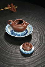 Lian Zi   200cc   - Yixing Zisha Purple Clay Teapot