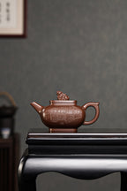 Si Fang Xiang Rui    390cc   - Yixing Zisha Purple Clay Teapot