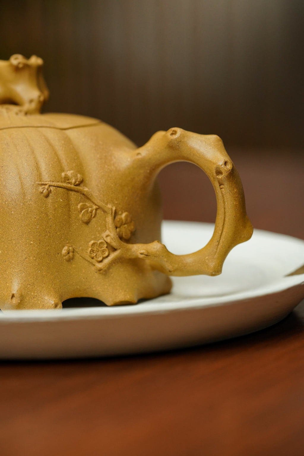 Mei Zhuang     220cc   - Yixing Zisha Purple Clay Teapot