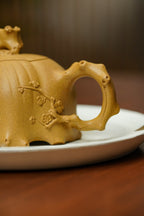 Mei Zhuang     220cc   - Yixing Zisha Purple Clay Teapot