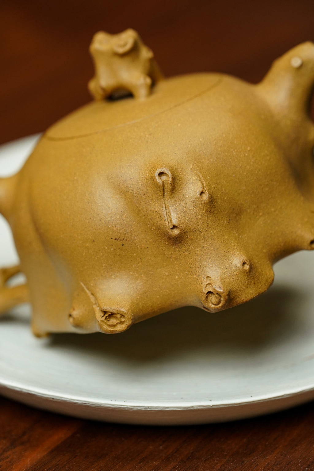 Mei Zhuang     220cc   - Yixing Zisha Purple Clay Teapot