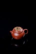 Lian Pan Ning Mou   120cc   - Yixing Zisha Purple Clay Teapot