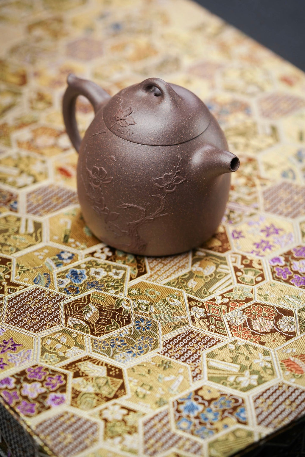 Qin Quan   200cc   - Yixing Zisha Purple Clay Teapot