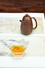 Ming Shi Long Dan   140cc   - Yixing Zisha Purple Clay Teapot