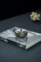 Zhong Yuan    130cc   - Yixing Zisha Purple Clay Teapot