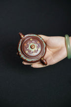 Ling Hua Wu Xiang   168cc   - Yixing Zisha Purple Clay Teapot