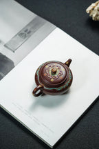 Ling Hua Wu Xiang   168cc   - Yixing Zisha Purple Clay Teapot