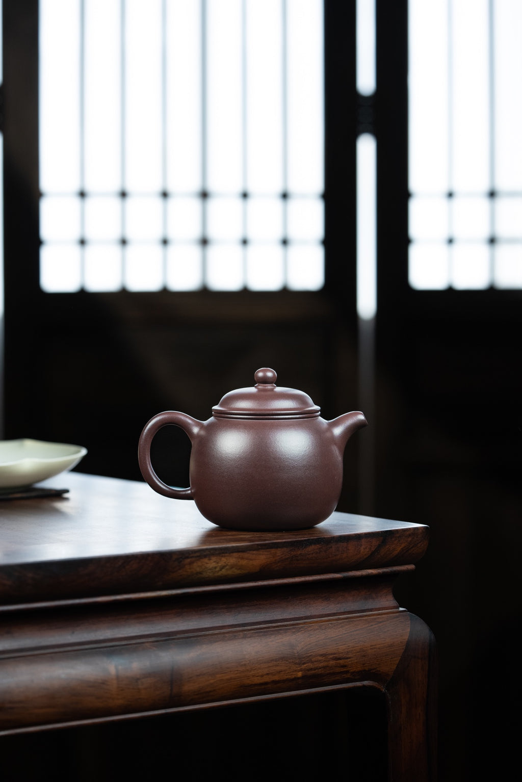 Pao Zun    380cc   - Yixing Zisha Purple Clay Teapot