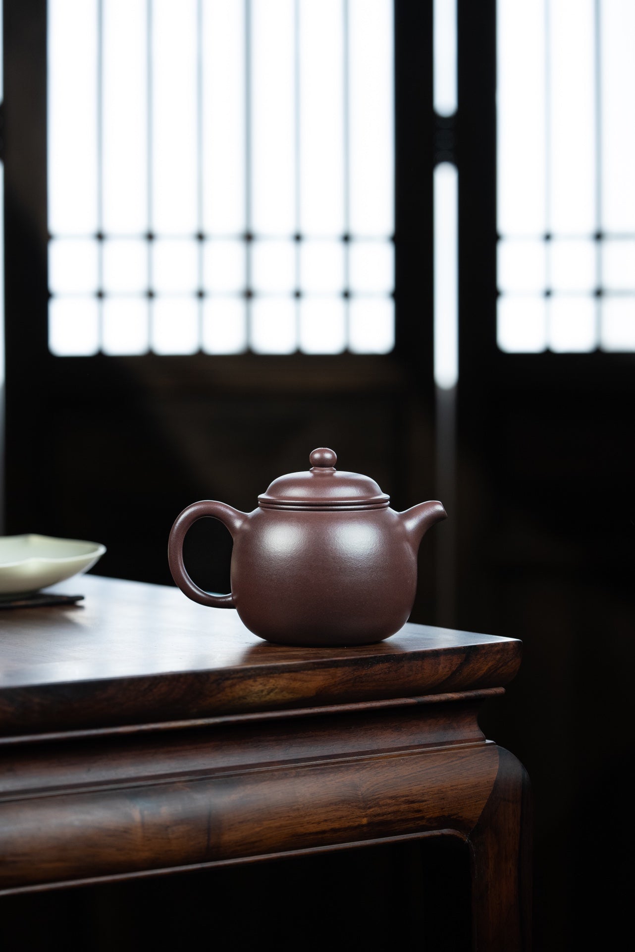 Pao Zun    380cc   - Yixing Zisha Purple Clay Teapot