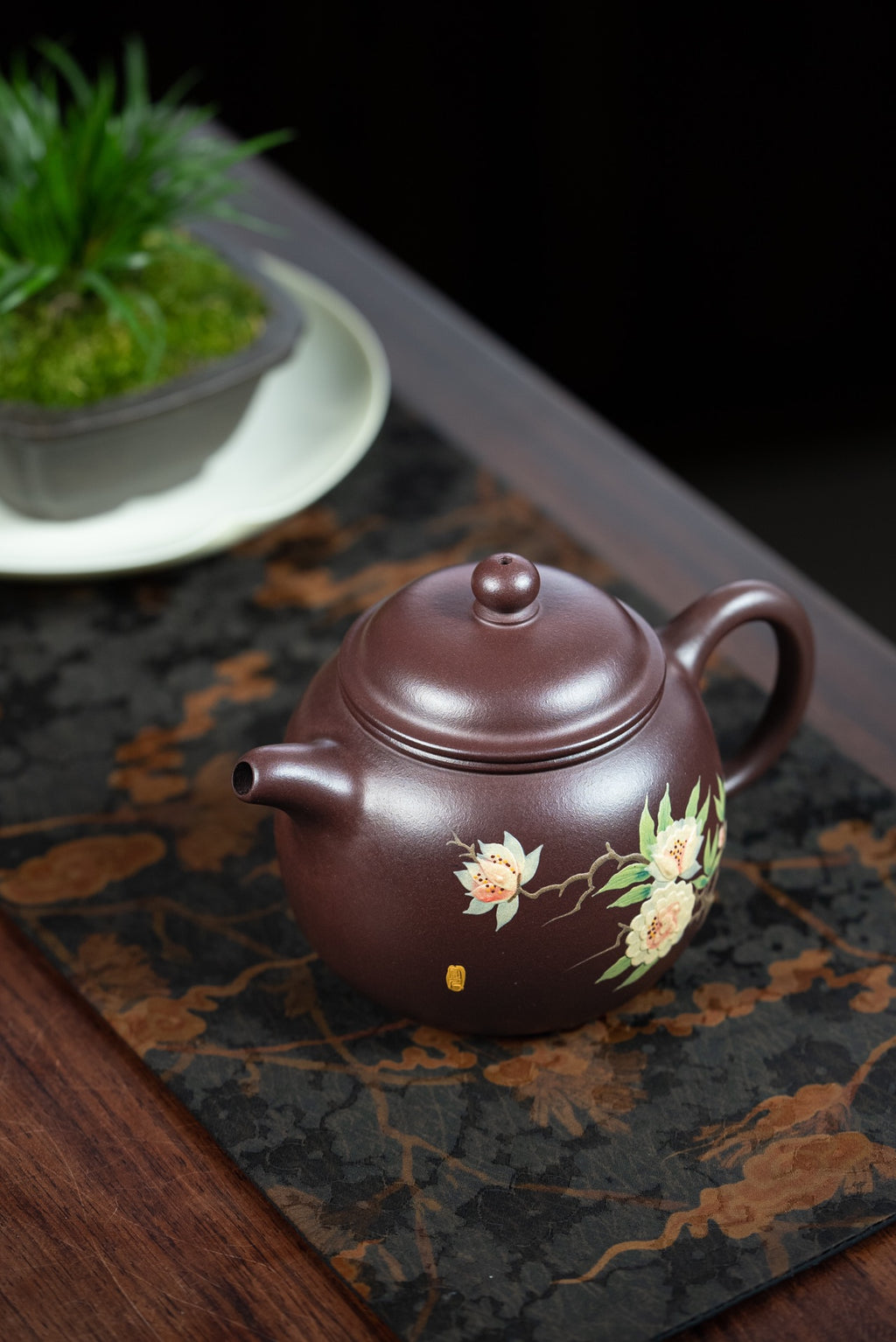 Pao Zun    380cc   - Yixing Zisha Purple Clay Teapot