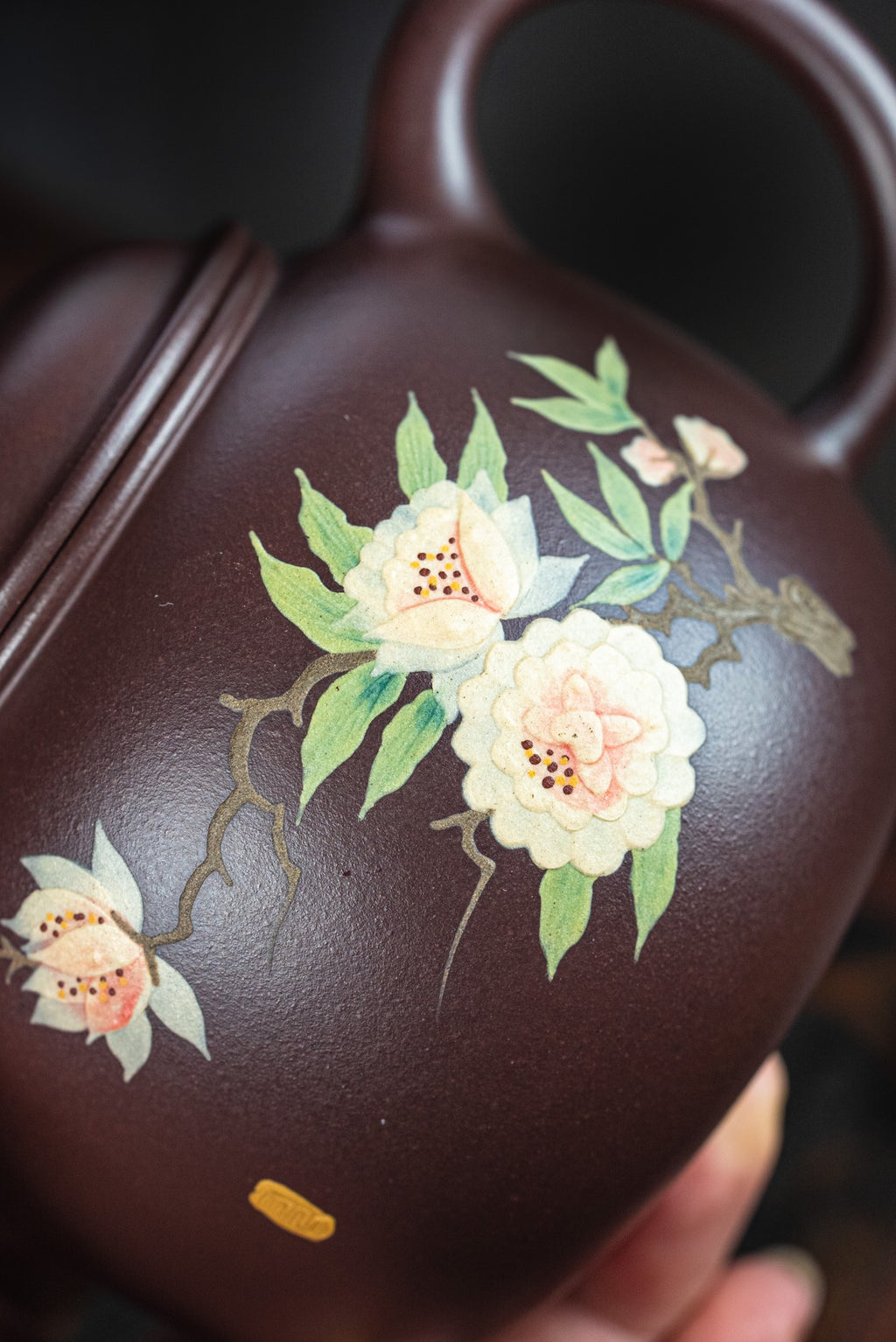 Pao Zun    380cc   - Yixing Zisha Purple Clay Teapot