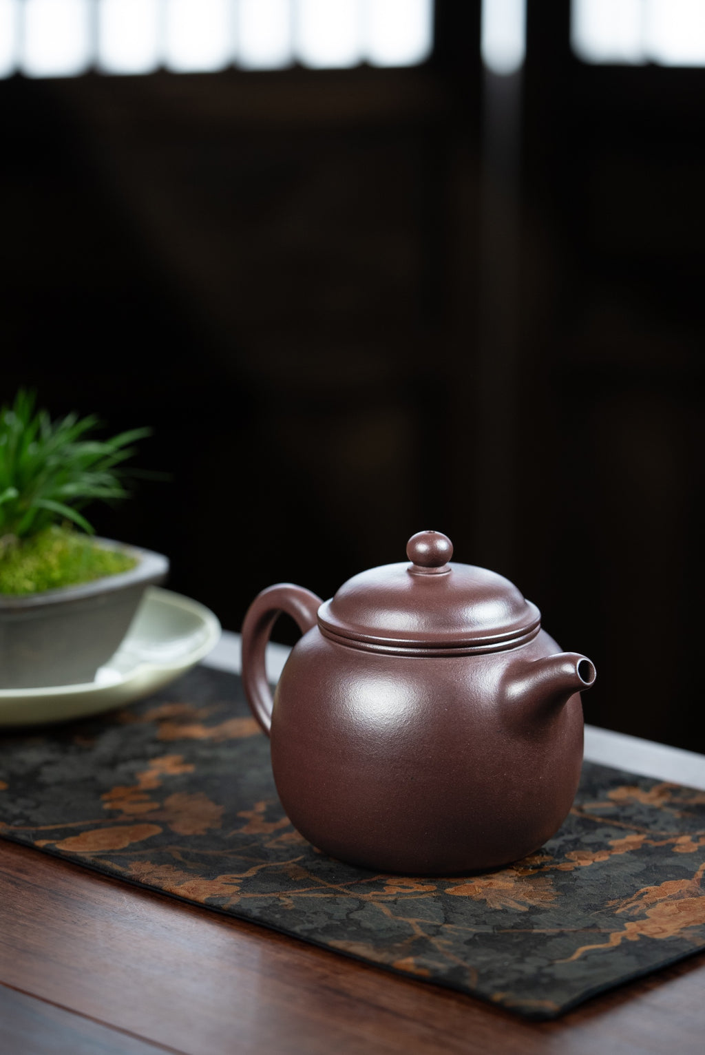 Pao Zun    380cc   - Yixing Zisha Purple Clay Teapot