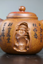 Pao Zun   360cc   - Yixing Zisha Purple Clay Teapot