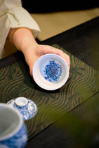 Blue and White with Underglaze Red  -Jingdezhen porcelain