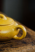Bian Fang Gu   175cc   - Yixing Zisha Purple Clay Teapot