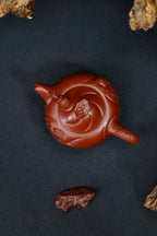 Yu Hua Long   160cc   - Yixing Zisha Purple Clay Teapot