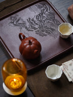 Shan Shui   - Yixing Zisha Purple Teapot Stand