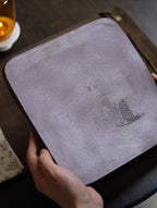Shan Shui   - Yixing Zisha Purple Teapot Stand