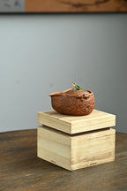 Wa Qu Bao Ping   210cc   - Yixing Zisha Purple Clay Teapot