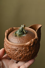 Wa Qu Bao Ping   210cc   - Yixing Zisha Purple Clay Teapot