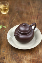Duo Qiu   225cc   - Yixing Zisha Purple Clay Teapot