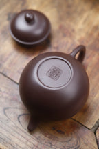 Duo Qiu   225cc   - Yixing Zisha Purple Clay Teapot