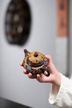 Rong Tian   170cc   - Yixing Zisha Purple Clay Teapot