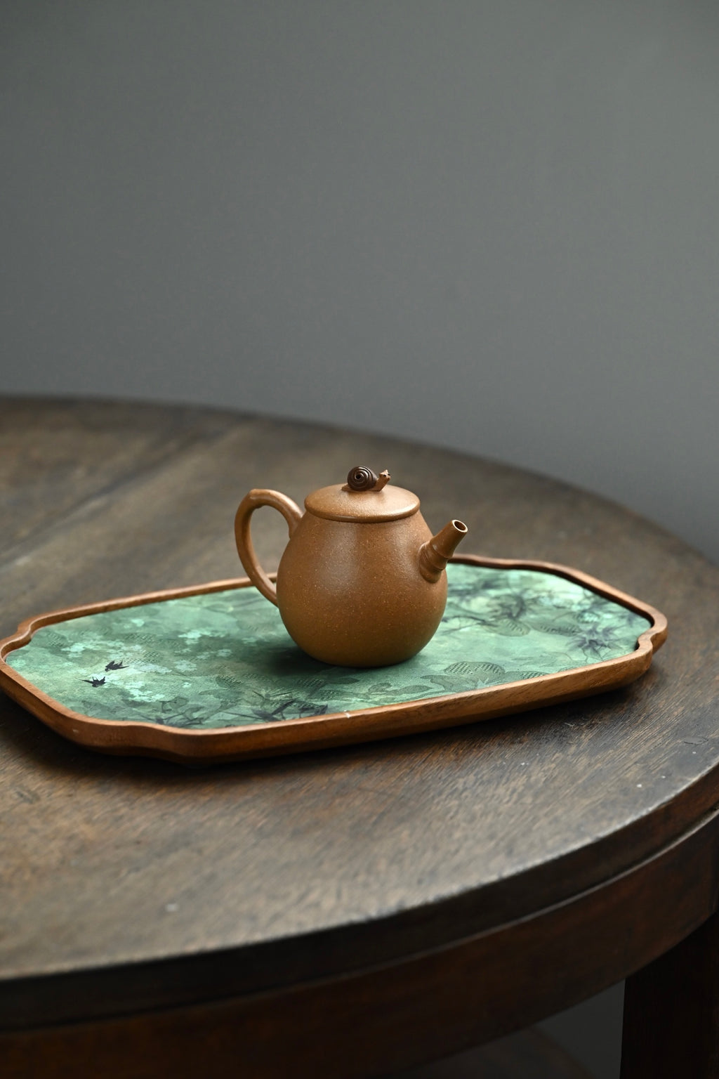 Jing Jie   160cc   - Yixing Zisha Purple Clay Teapot