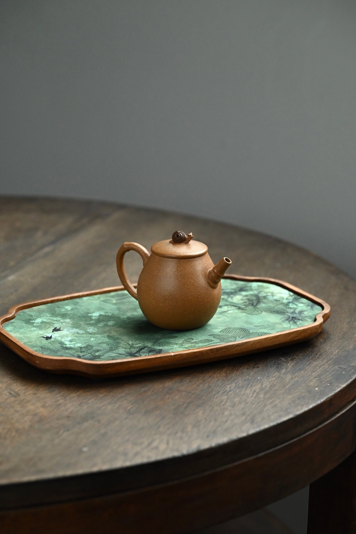 Jing Jie   160cc   - Yixing Zisha Purple Clay Teapot