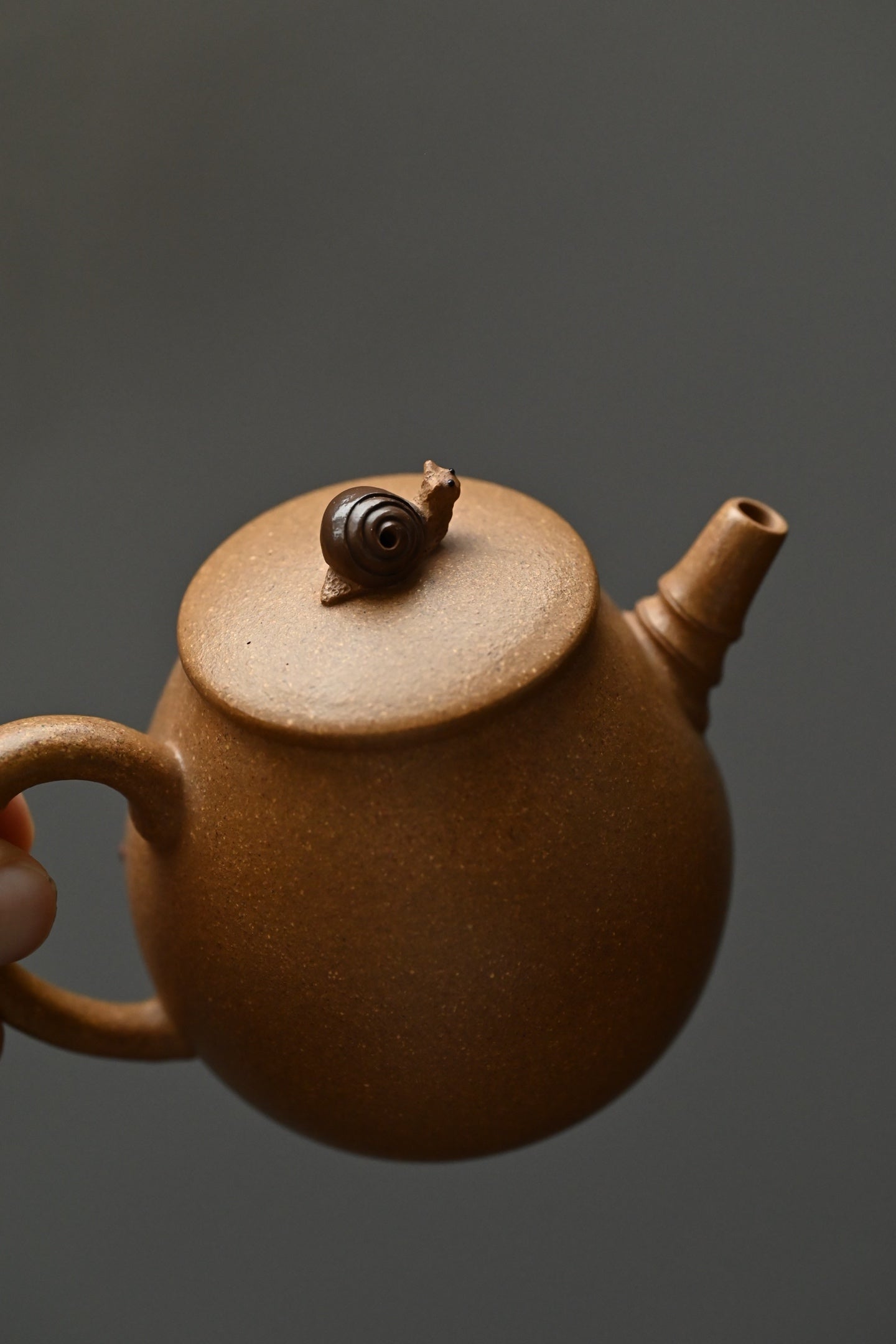 Jing Jie   160cc   - Yixing Zisha Purple Clay Teapot