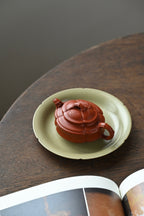 Shuang Xian Zhu Gu   130cc   - Yixing Zisha Purple Clay Teapot
