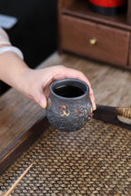 Chang Long     160cc  - Yixing Zisha Purple Clay  Cup