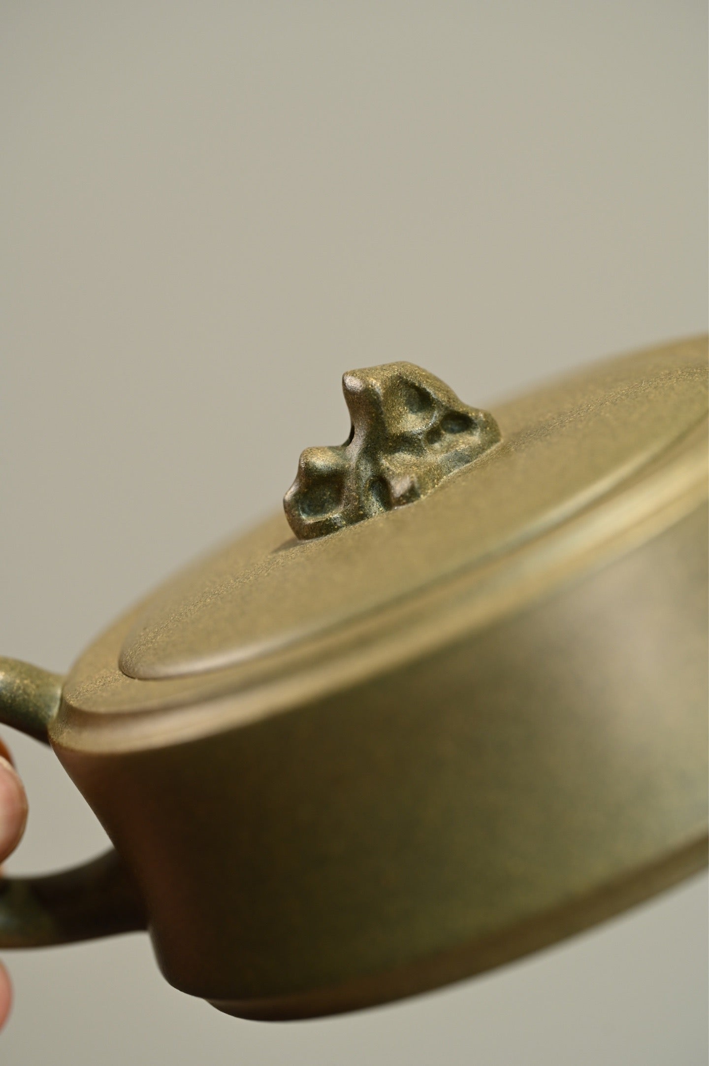 San Zu Yuan Zhu    150cc   - Yixing Zisha Purple Clay Teapot