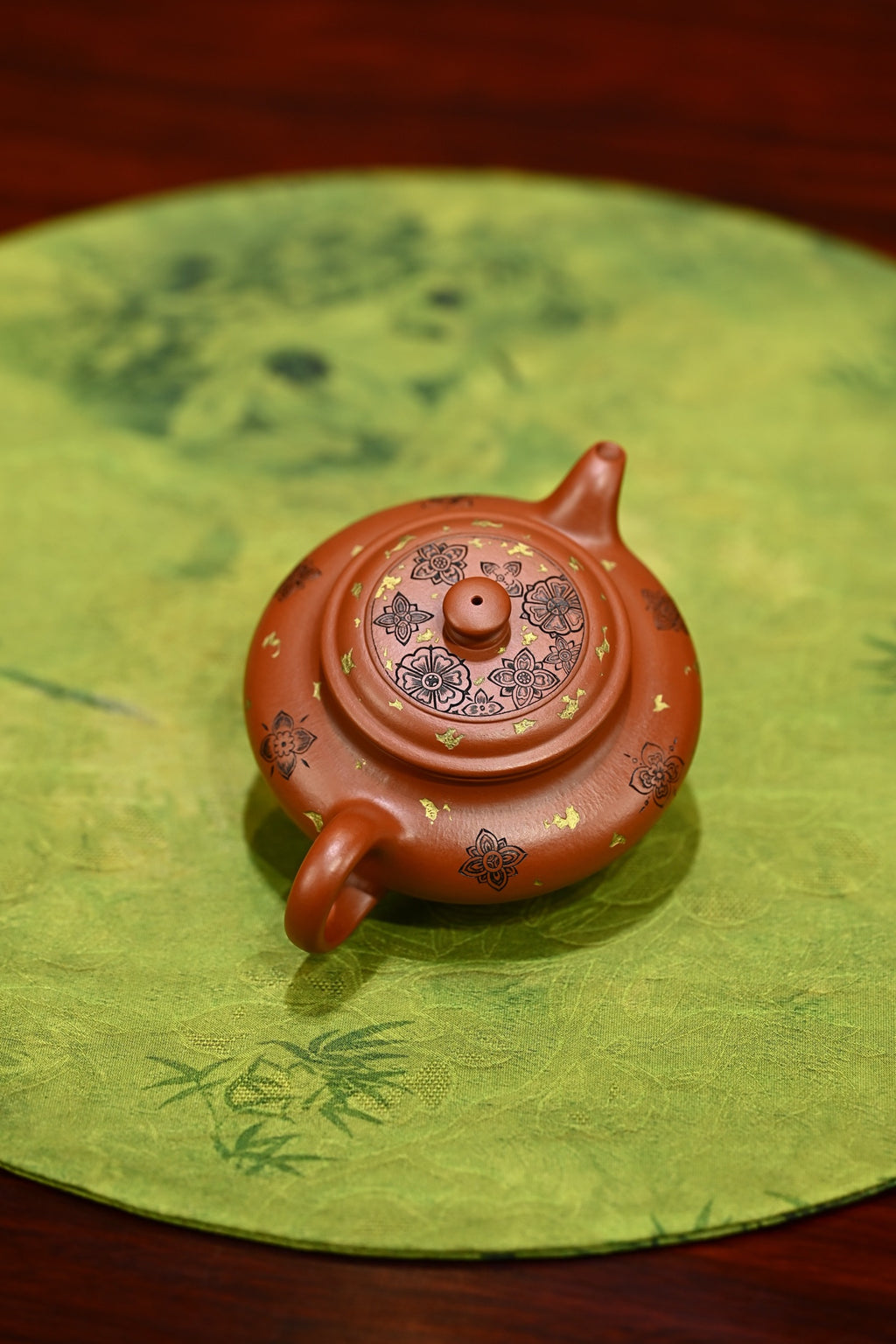 Xu Bian    170cc   - Yixing Zisha Purple Clay Teapot