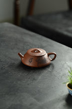 Ping Gai Shi Piao    160cc   - Yixing Zisha Purple Clay Teapot
