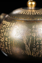 Xin Jing Xi Shi     160cc   - Yixing Zisha Purple Clay Teapot
