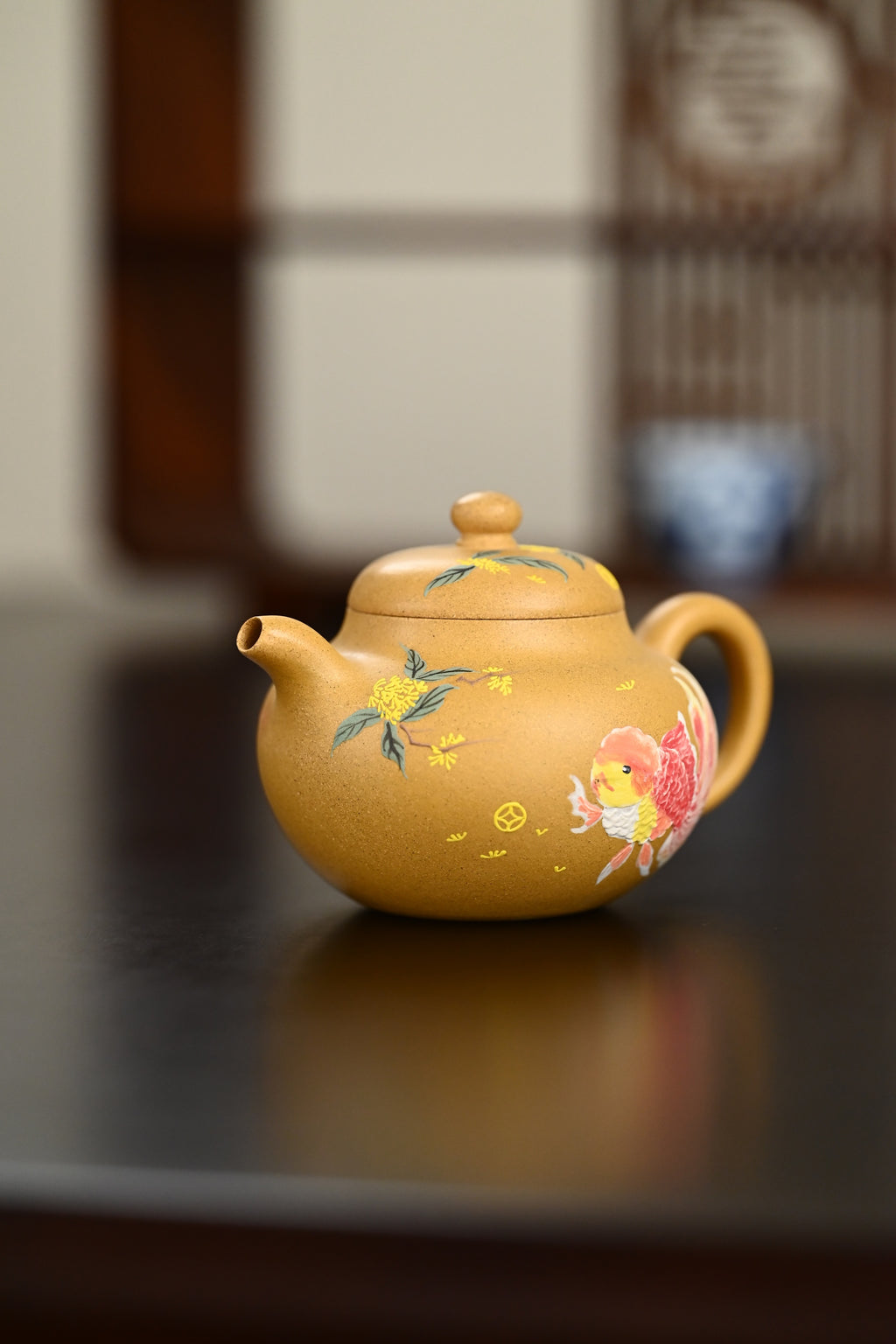 Shi Yuan    210cc   - Yixing Zisha Purple Clay Teapot