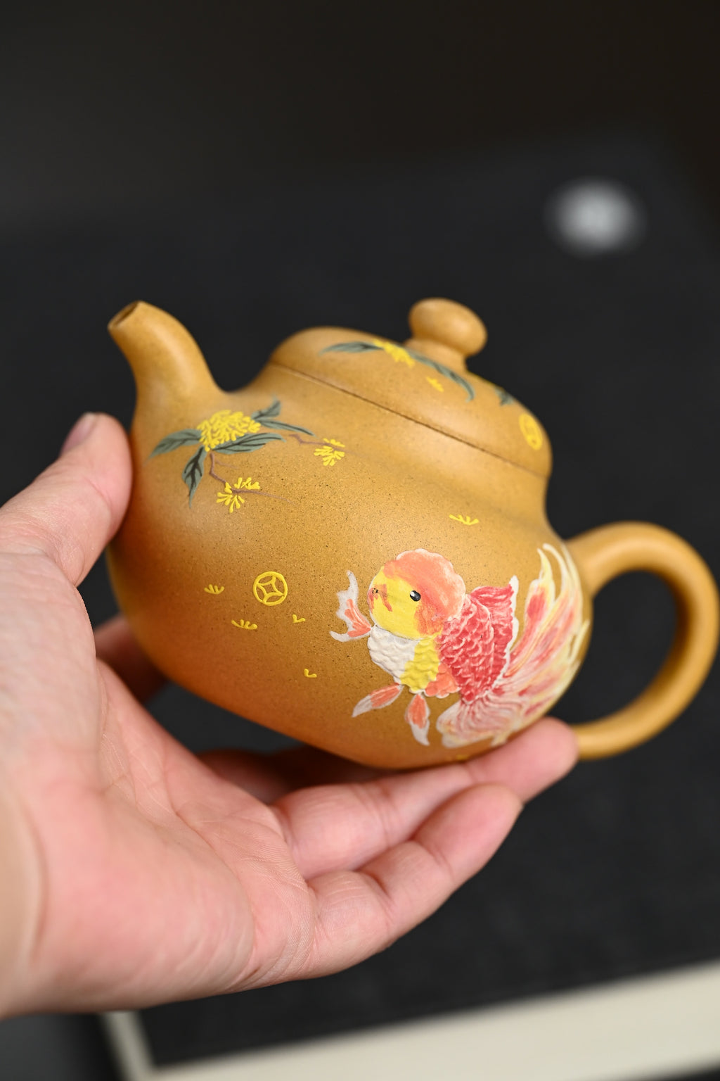 Shi Yuan    210cc   - Yixing Zisha Purple Clay Teapot