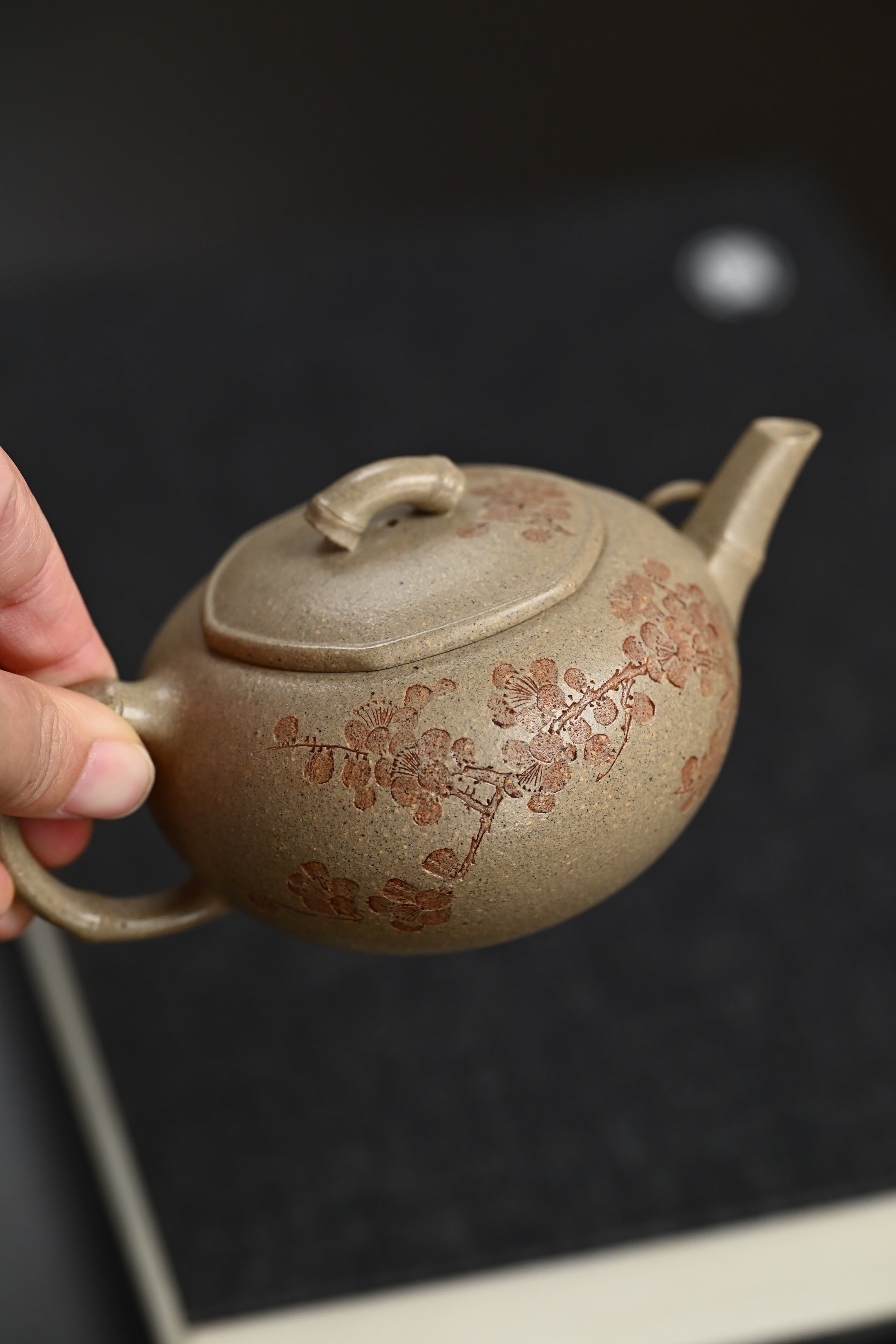 Mei Zhu Shuang Qing     200cc   - Yixing Zisha Purple Clay Teapot